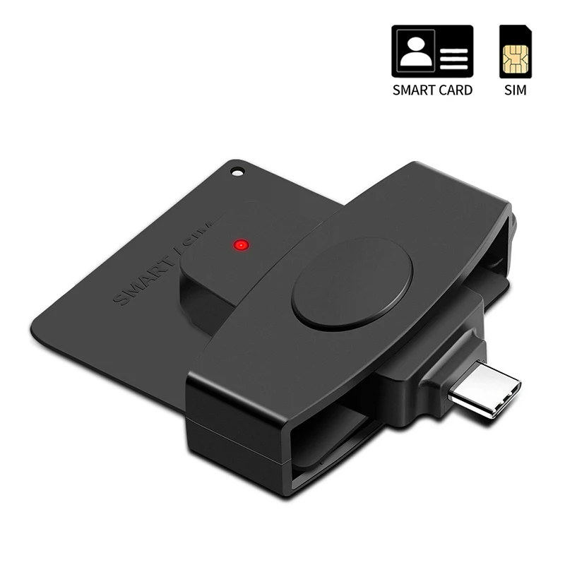 

Smart External Card Reader USB2.0 Tax Declaration Ic Smart External Card Reader SD TF SIM Smart Card Reader Connector Adapter