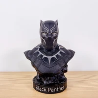 marvel hero black panther iron man mk42 bust action figure resin statue collection model home decoration art sculpture crafts