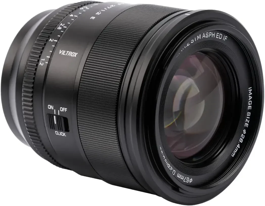 Широкоугольный объектив Viltrox 27 мм F1.2 Pro AF APS-C с автофокусом для Nikon Z30 Z50 Sony E ZVE10 Fujifilm