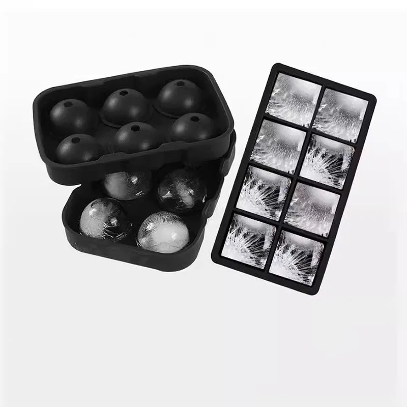 Креативная Силиконовая Форма Для Льда Кубик Виски Квадратный Ящик Круглая