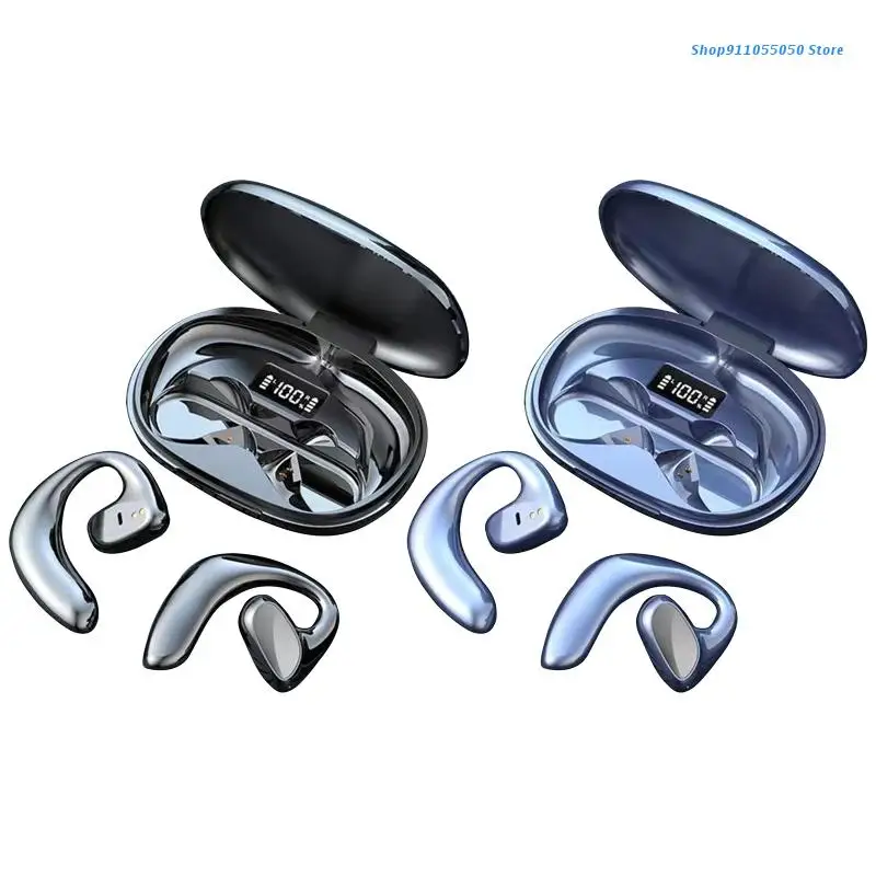 

Беспроводная Bluetooth-гарнитура C5AB S900, совместимая с костной проводимостью, наушники с шумоподавлением, водонепроницаемость IP7, спортивные нау...