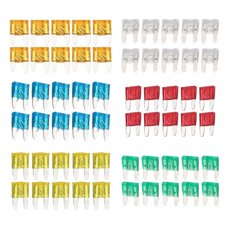 

Car Fuses Automotive Fuse For Car With Color Coded Markings Automotive Fuse Replacement 5a/7.5a/10a/15a/20a For Marine Boat Rv