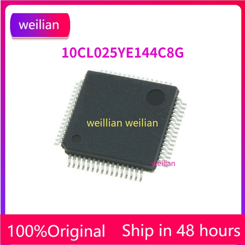 

1-10 pcs/lot 10CL025YE144C8G Fast Shipping 10CL025YE144C8G TQFP144
