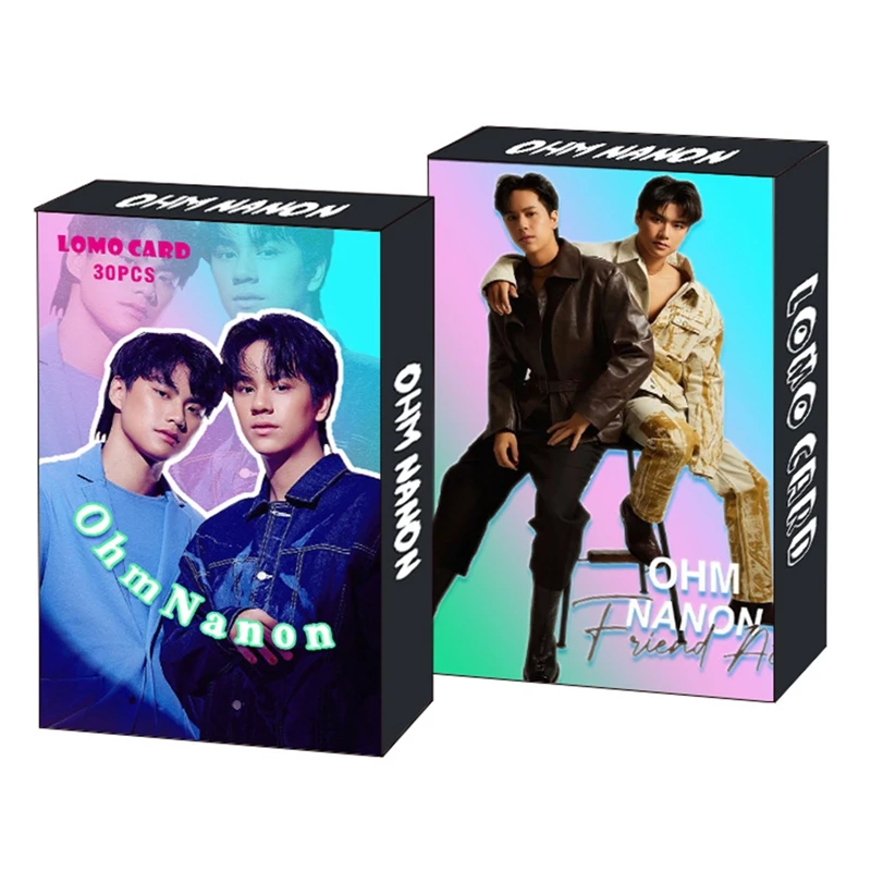 30PCS/Set Thailand Stars BKPP OHM NANON LOMO Cards High Quality Photo Album For Fans Collection Photocards Gift |