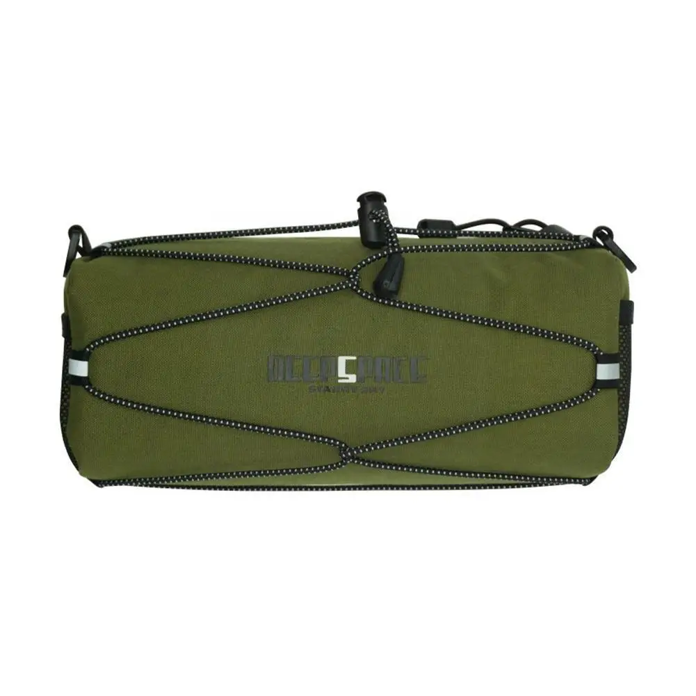 

Portable Bicycle Bags Waterproof Front Tube Frame Bag Mountain Accessories Saddle Bag Bike Pannier Bicycle W0d7