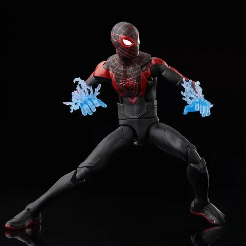 Фото Игровая фигурка Hasbro Spot Marvel Legends Spider-Man Miles, 6 дюймов, коллекционная модель, подарок №5