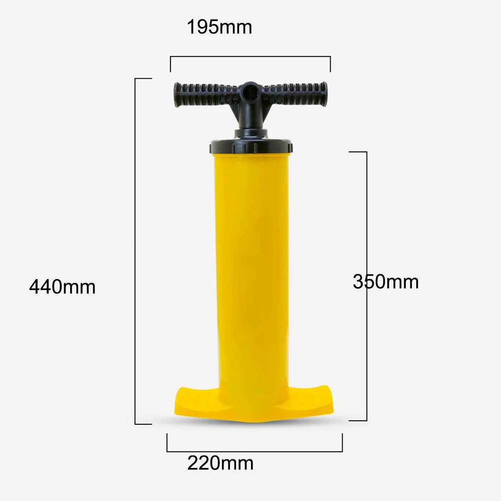 Портативный Ручной Насос Двойного Назначения Высокого Давления Для Надувной