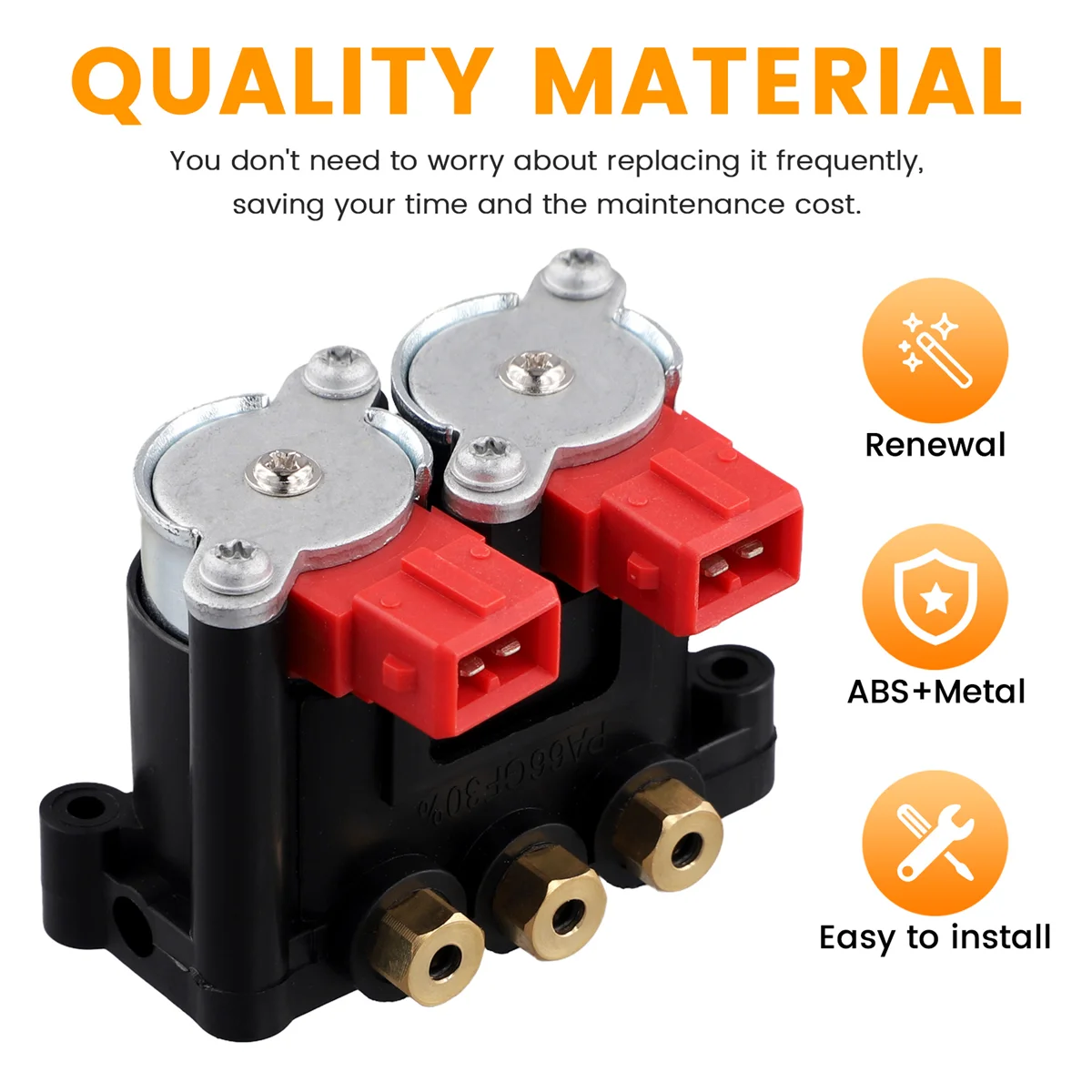 Электромагнитный клапан пневматической подвески для BMW E39 E65 525i 528i 540i 745i 750i 760Li X5