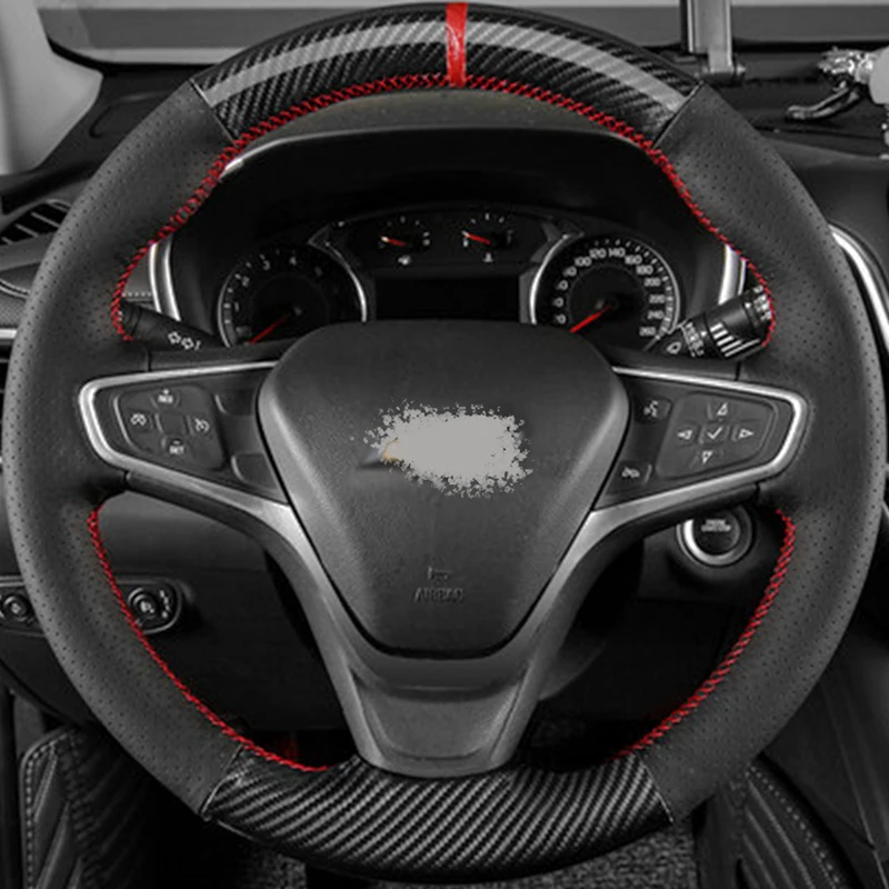 

Ручное шитье, цвет черный, для Chevrolet Malibu XL 2016 2017 2018 2019 Equinox 2017 Opel Ampera -E 2019, плетение
