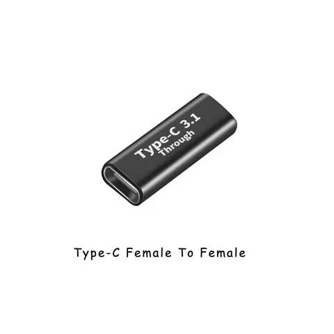 Адаптер USB 3.1 Type C Elbow Converter USB C Charge Data Sync Extension USBC Female to Male Typec Connector для ПК, ноутбука, планшета