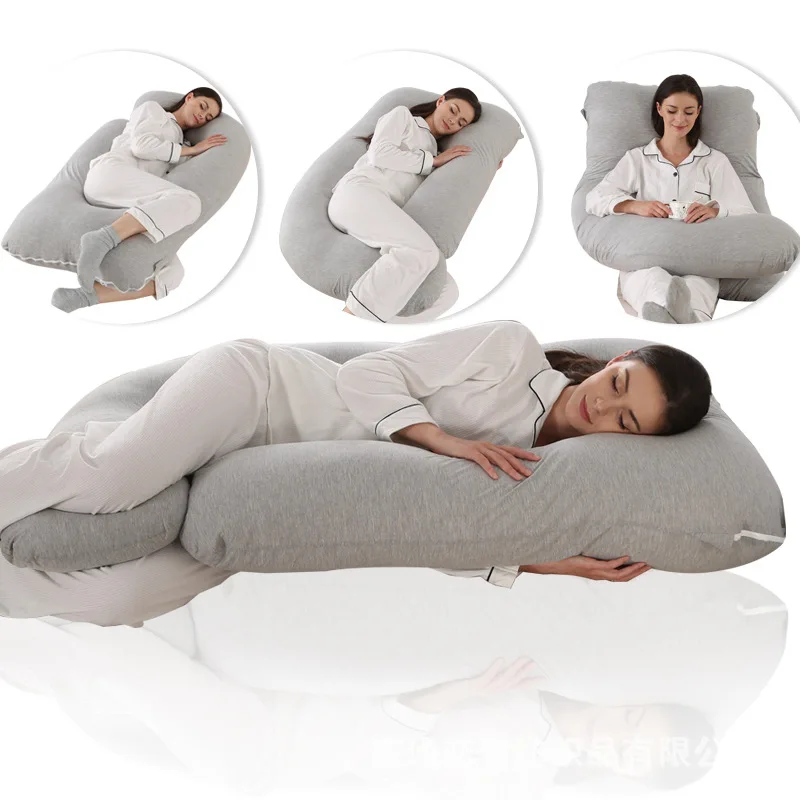 3.1 KG Pregnancy Pillow U Shape Case Washable Pregnant Momy Full Body Pillow Removable Multifunctional Nursing Pillow