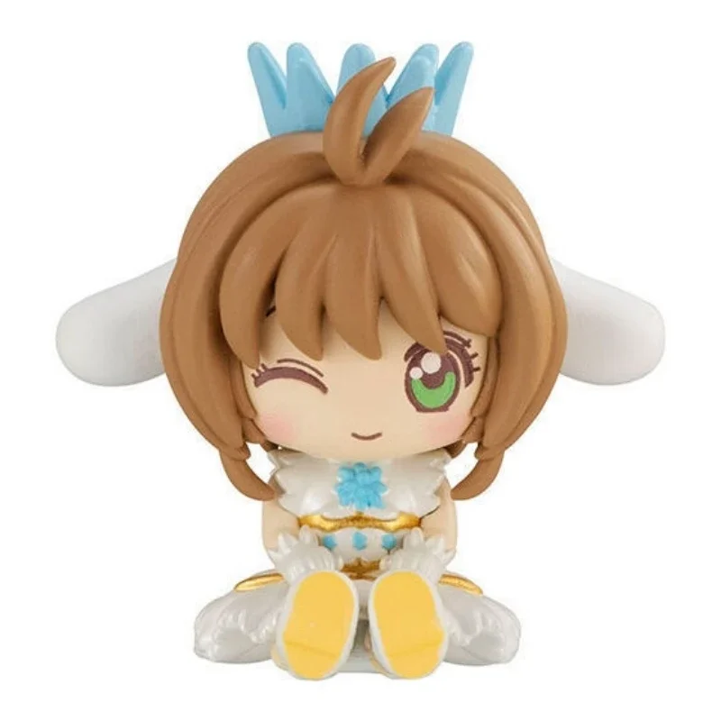 

Hotbandai Gashapon Cardcaptor Sakura × Sanrio Characters 2 Action Figure Toys For Kids Gift Collectible Model Ornaments
