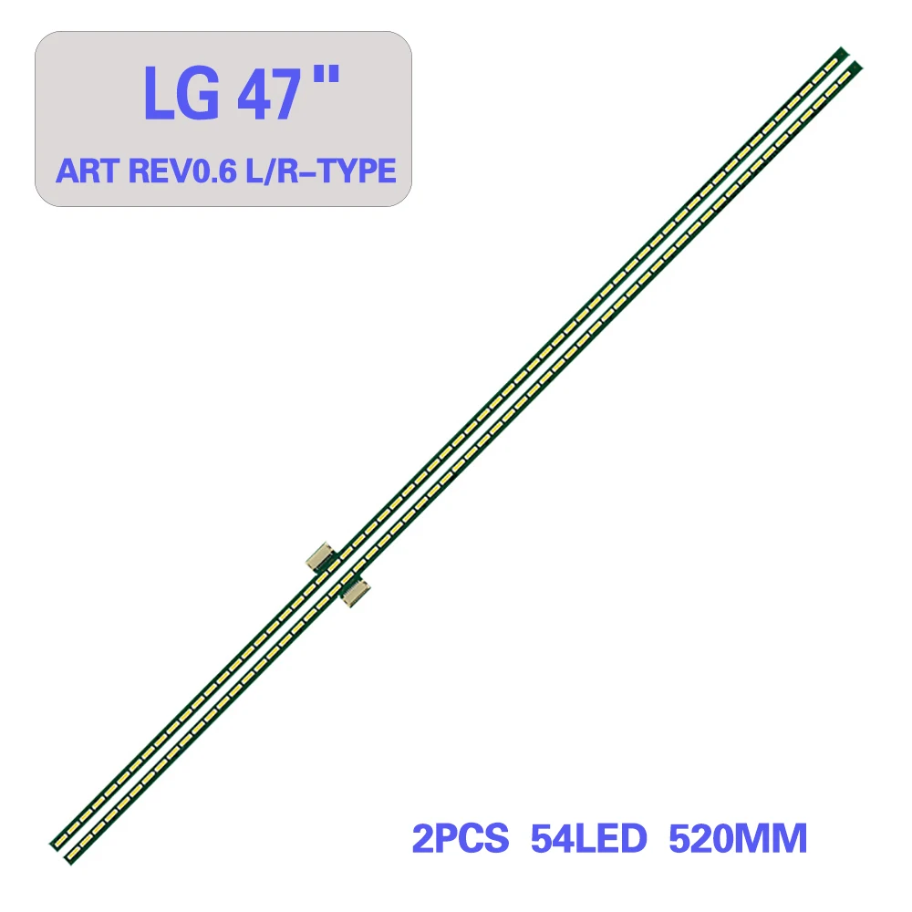 

New original 52led backlight strip for LG47 inch 6922L-0021A 6916L-0823A 6916L-0824A LG47LV963 47LM761S 47LM860V strip 47" ART T