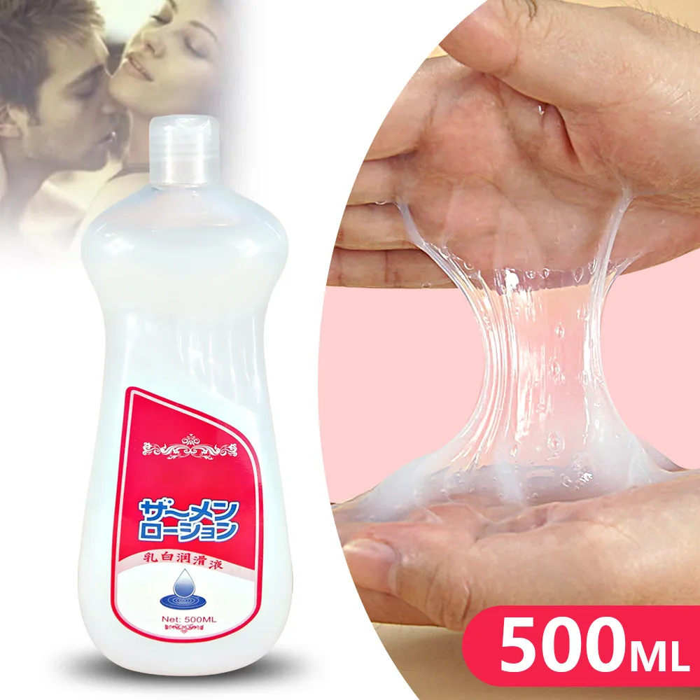 

500Ml Semen Super Viscous Lube For Vagina Anal Plug Oil Lubricant For Sex Water Based Massage Oil Sex Lubrication For Women Gay