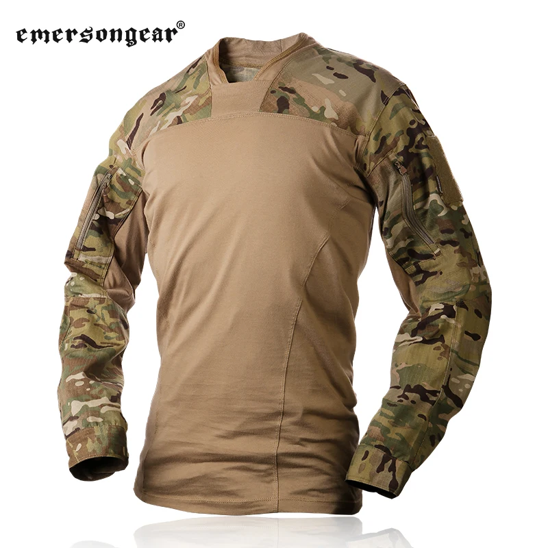 Emersongear Tactical Lightweight Combat Shirt Mens T-Shirt Hunting Sport Training Hiking Camping Tops Clothing Outdoor Milsim MC