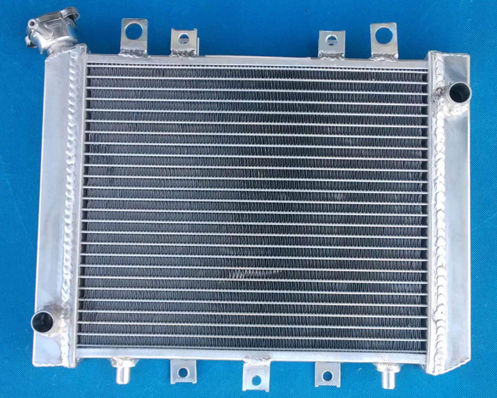 For 2008-2011 Kawasaki Brute Force 750 KVF750 4X4i Aluminum Radiator Cooler Cooling Coolant 2008 2009 2010 2011