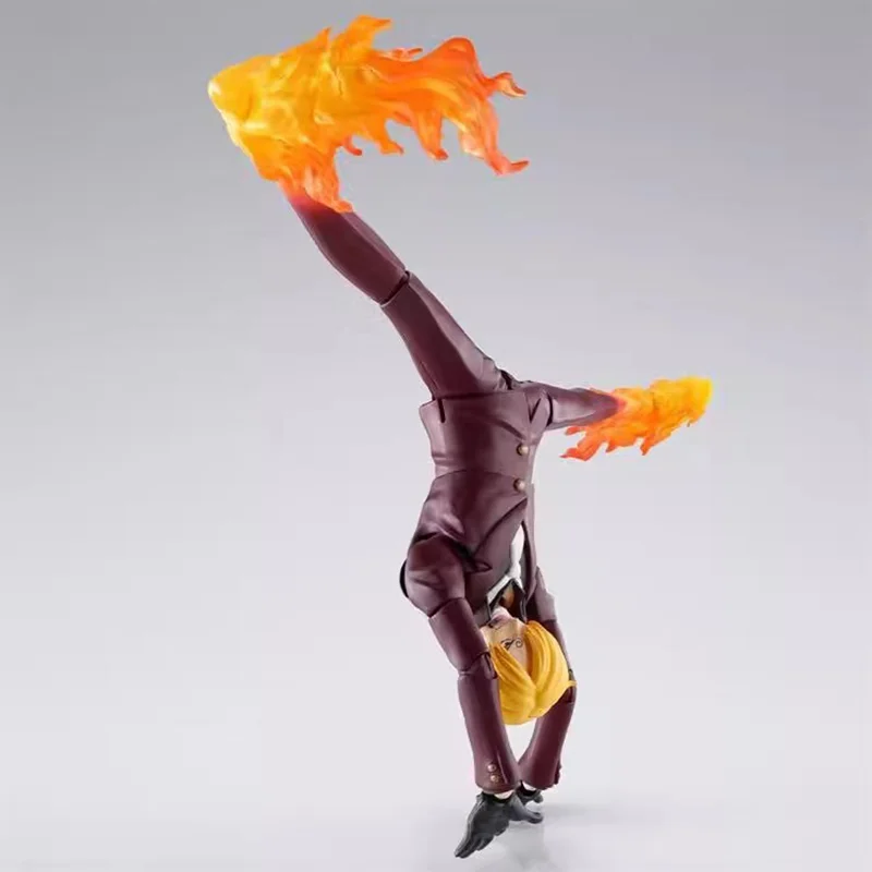Фото Оригинальные фигурки Bandai S.H.Figuarts SHF One Piece: Санжи, «Разбой на Онигашиме», Эустас Кид. В наличии. Аниме-фигурки, модели, игрушки, подарок. №2