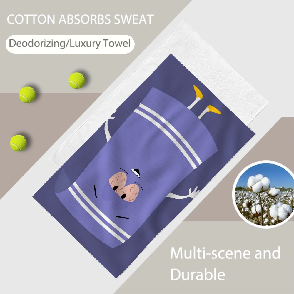 T-Towelie S-South-Park Luxury Bathroom Hand Towels One Side Cotton One Side Microfiber Personalized Gift Dropshipping роберт льюис стивенсон in the south seas в южных морях на англ яз