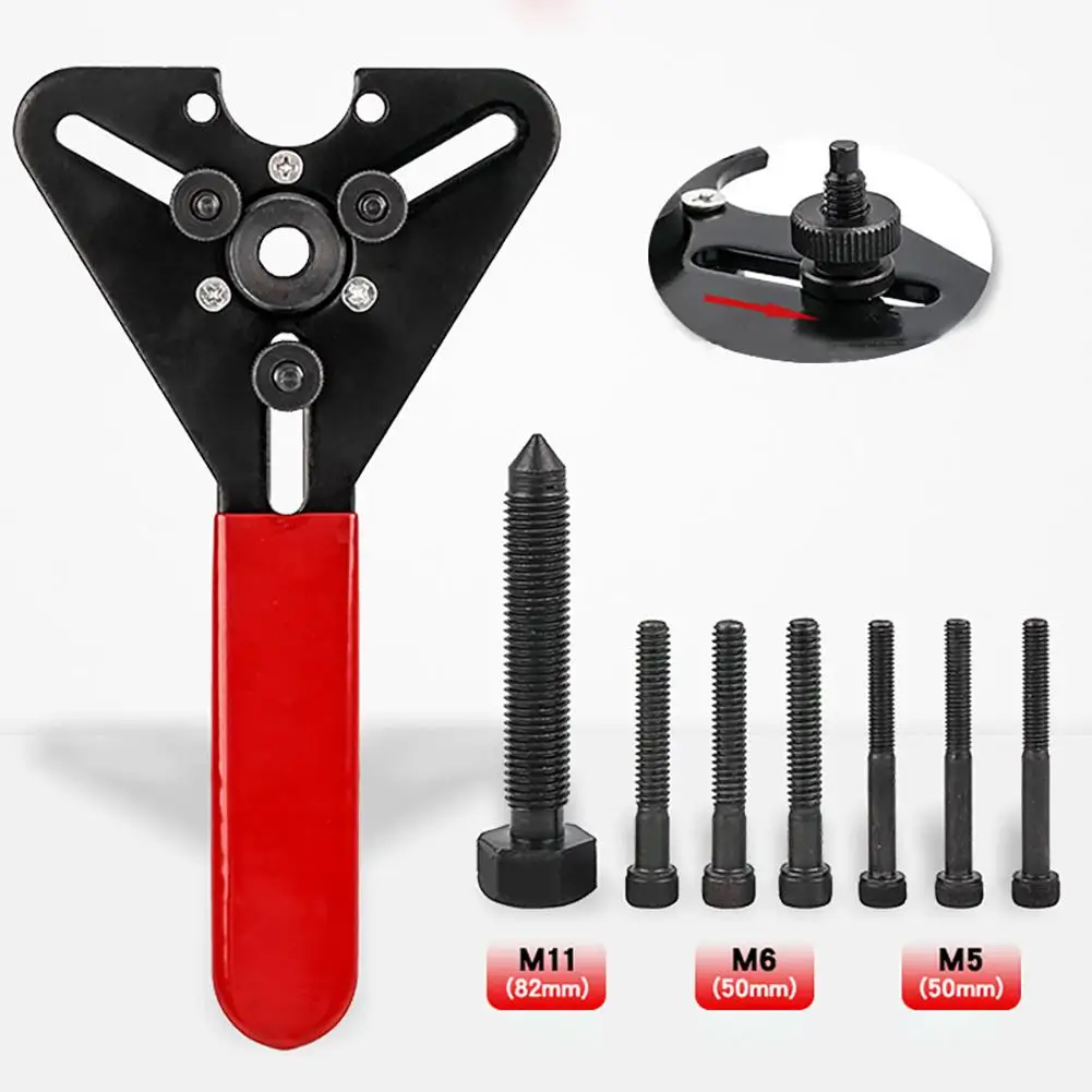 

Universal Car Air-conditioning Repair Tool Wrench Compressor Clutch Remover Hand Tools Kit Hub Puller Holding Tool Accessories