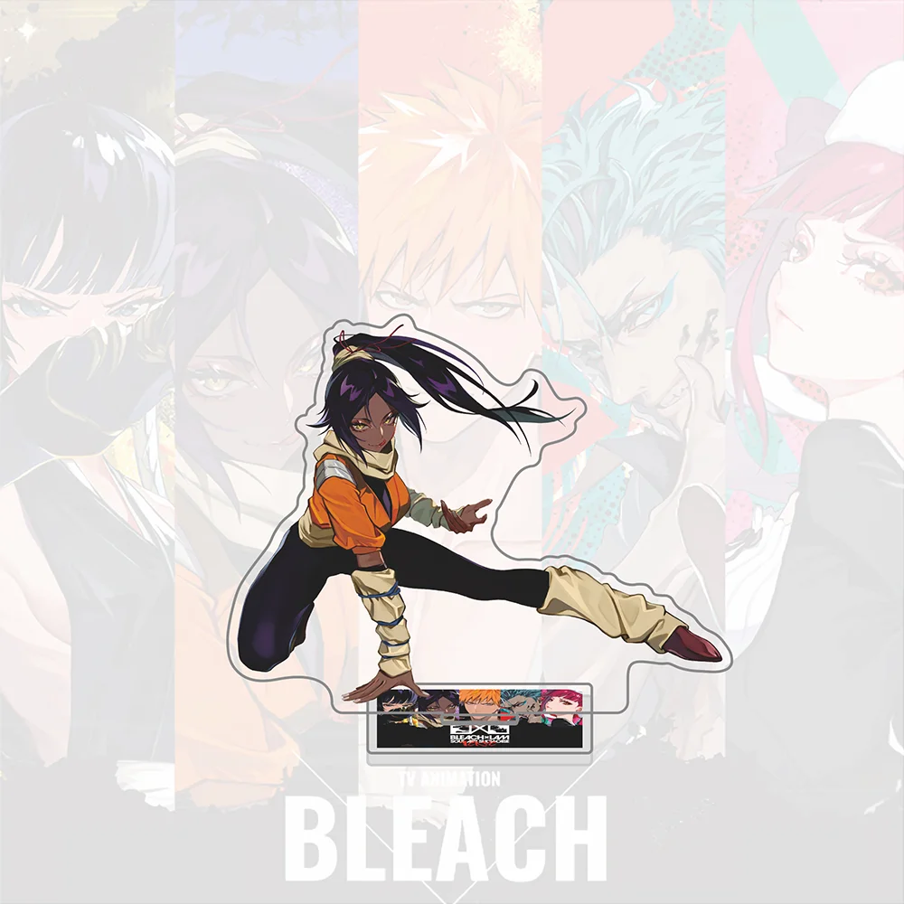 Акриловая фигурка и брелок BLEACH x LAM, фигурки Ичиго, Гримджоу, Рирукки, Суй-Фэн, настольный декор Soul Art Showcase, аниме-фигурка (art.: 3920da033cc39) - 3920da033cc39
