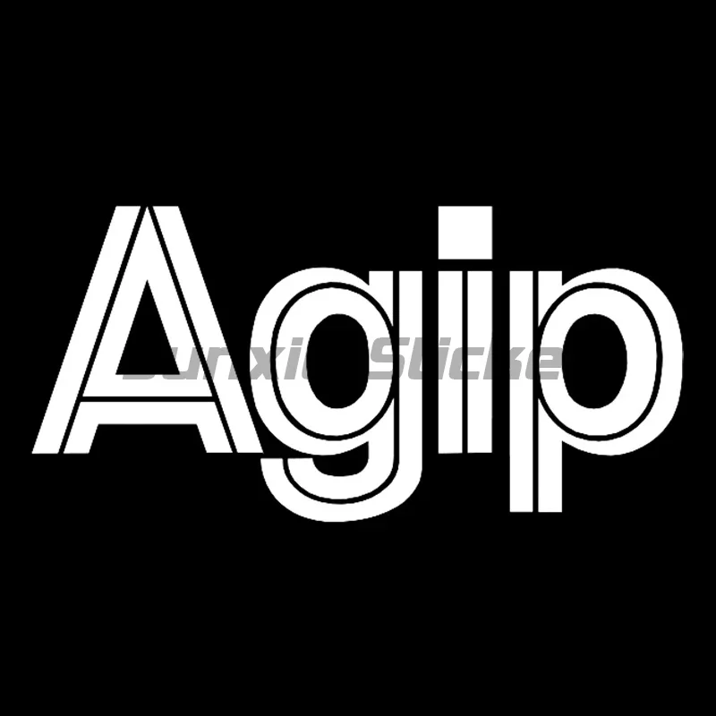 Автомобильные наклейки Agip креативные простые окклюзия царапины солнцезащитный