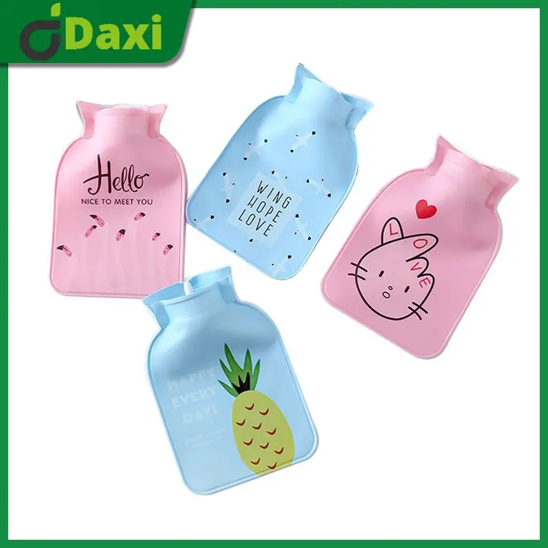 

5/10/15PCS Quality Warming Products Pvc Portable Hot Water Warmer Water-filling Hand Warmer Cute Cartoon Ot Water Bottle