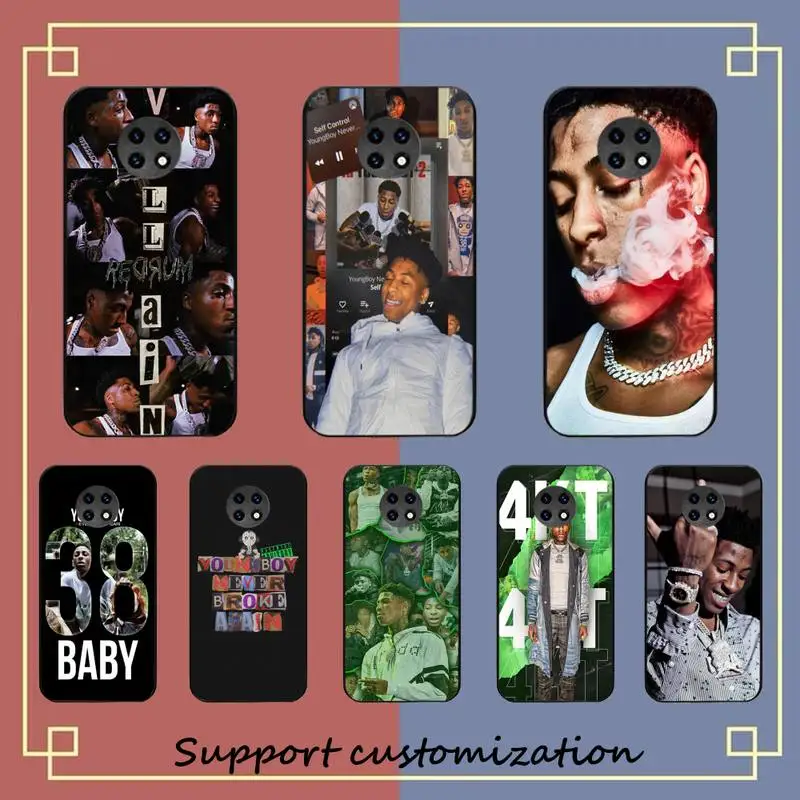 

YoungBoy Never Broke Again Phone Case For Xiaomi Redmi Note 8A 7 5 Note 8pro 8T 9Pro TPU Coque for note 6pro