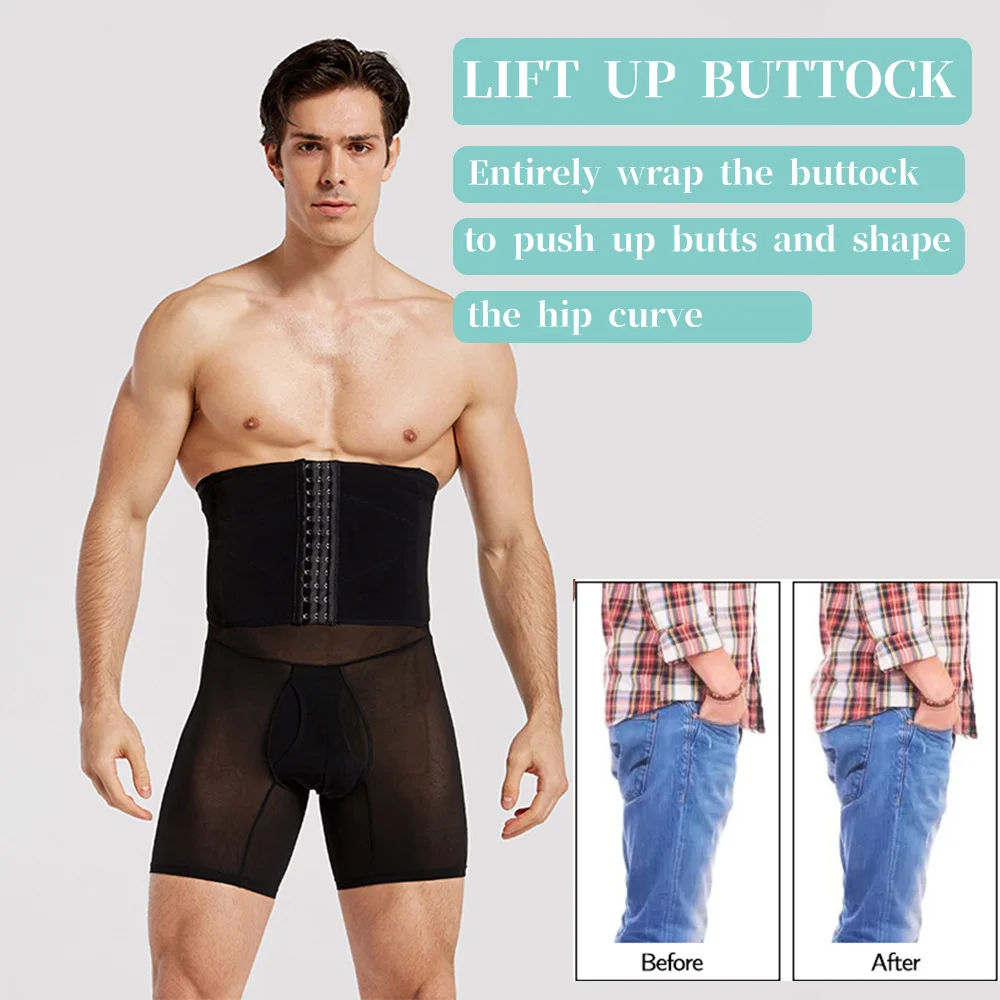 Thigh Enhancer Waist Trainer Body Shaper Tummy Slimming Waist Cinchers Control Panties Butt Lifter Shaper High Waist Shapewear