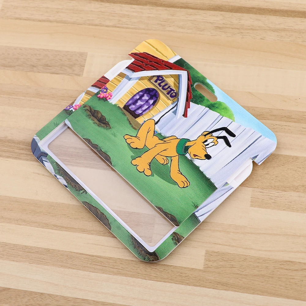 Stitch Mickey Lanyard For Keys Chain Horizontal style ID Credit Card Cover Pass Mobile Phone Charm Badge Holder Gift for kids |