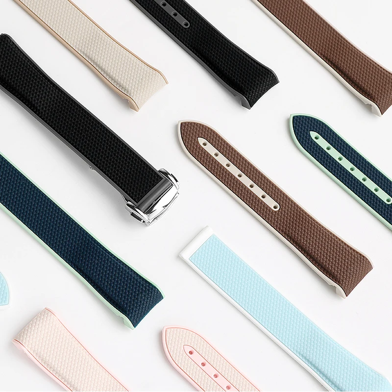 Силиконовый ремешок AOOW для Omega x Swatch Moonswatch 20мм