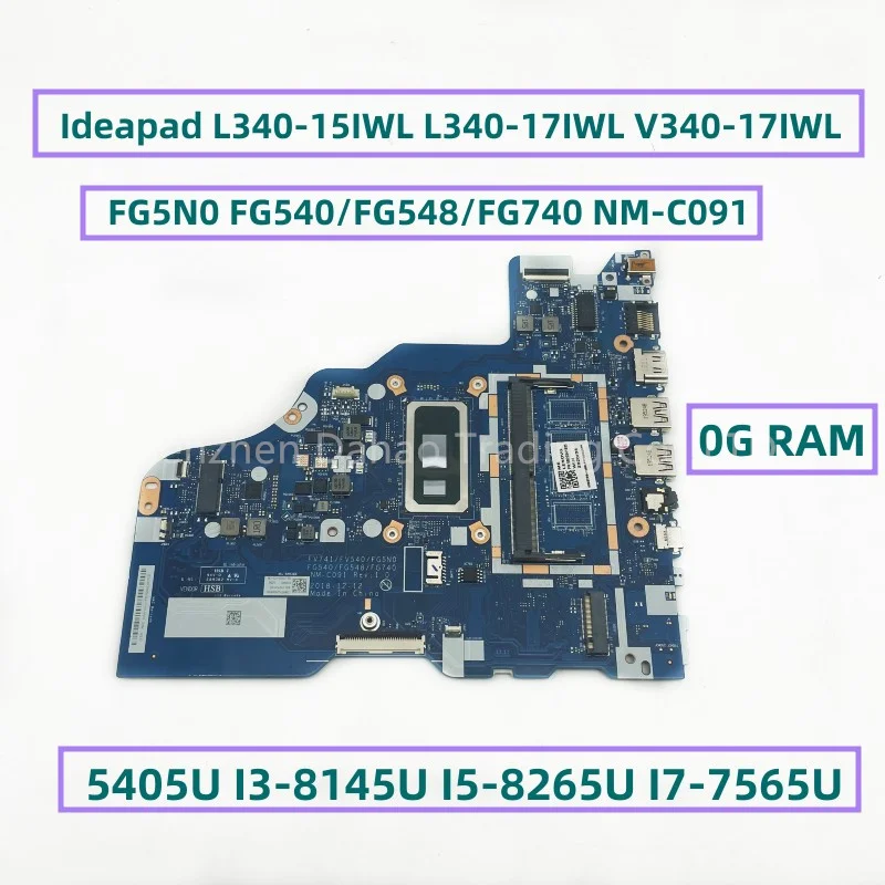  Lenovo Ideapad L340-15IWL L340-17IWL V340-17IWL     FG5N0 FG540/FG548/FG740   5405U I3 I5 I7