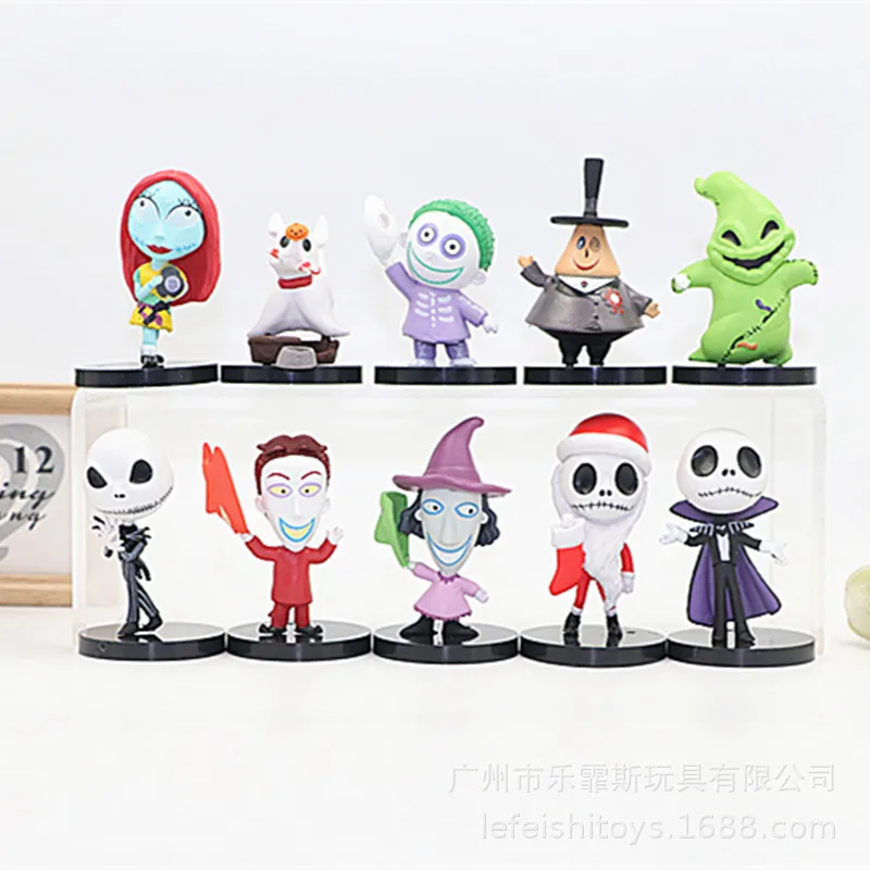 Экшн-фигурки Диснея Кошмар перед Рождеством модель куклы ручной работы на