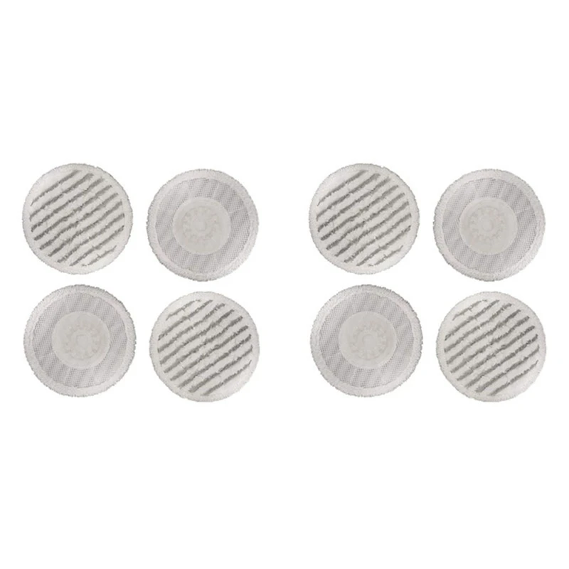 

8PCS Steam Mop Replacement Pads For Shark S7001 S7000AMZ S7000 Series,Mop Head Replacement Steam And Scrub Pads For Tile