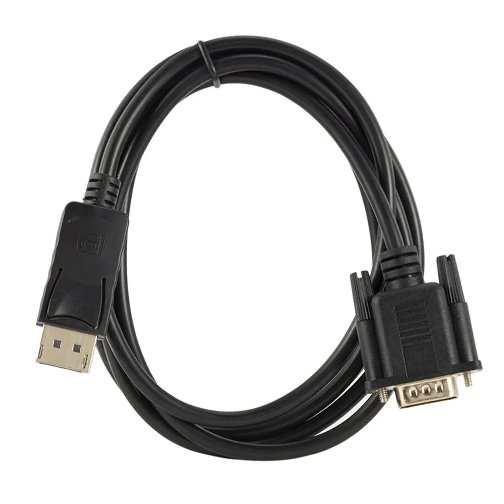 

Переходник с порта дисплея на Vga, переходник со штекера Dp на штекер Vga, 1080P, разъем для порта дисплея для ноутбука, настольного ПК