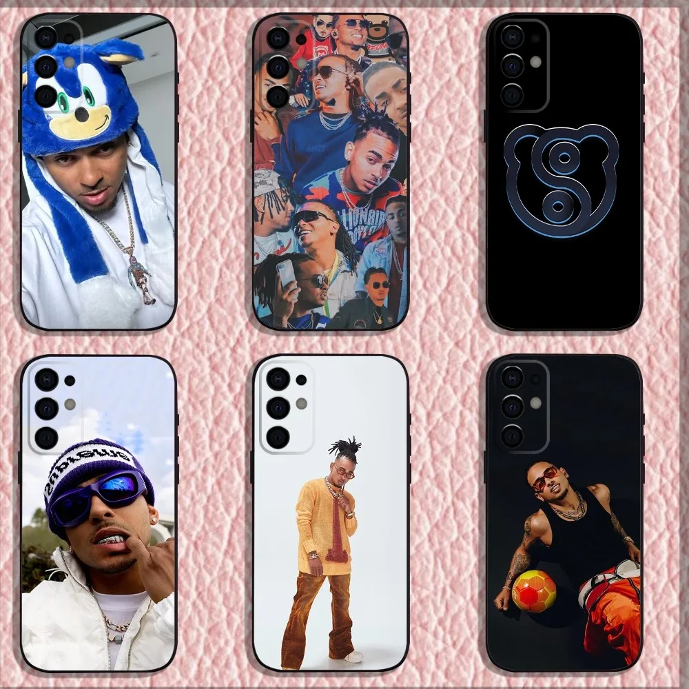 Чехол для телефона O-Ozuna Rapper Samsung S24 S21 S22 S23 S30 Ultra S20 Plus Fe Lite Note 10 9 5G черный мягкий