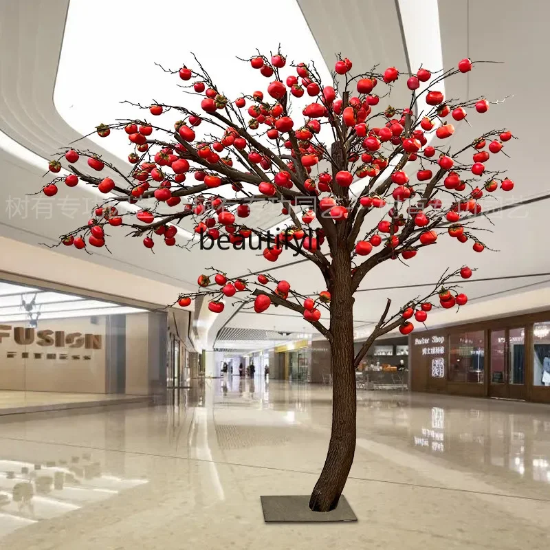 Имитация яблочного боярышника декоративное бонсай из массива дерева большое