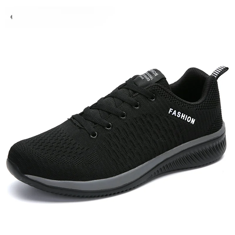 Men Women Knit Sneakers Breathable Athletic Running Walking Gym Shoes