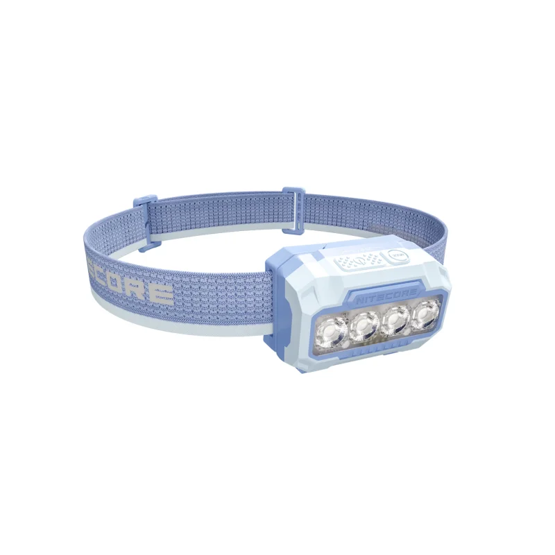 NITECORE HA23 UHE Легкий налобный фонарь AAA, 3 цветовых температуры, 600 люмен, IP68, для ночного бега, кемпинга, рыбалки, треккинга