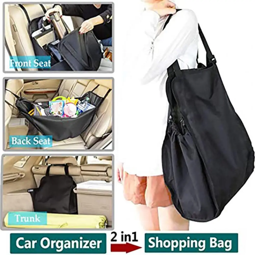 

Easy To Carry Convenient Drawstring Oxford Cloth Seat Back Rest Bag for Car