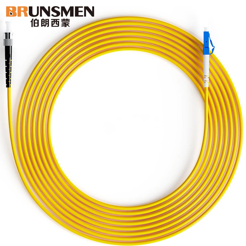 

Одномодельный одноъядерный LC к ST для использования в помещении, одномодовый многомодовый разъем, волоконно-оптический патч-корд, кабель