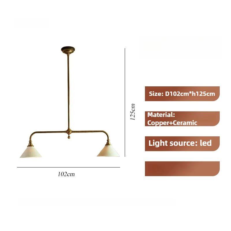 

Двухламповый подвесной светильник JIAMEN