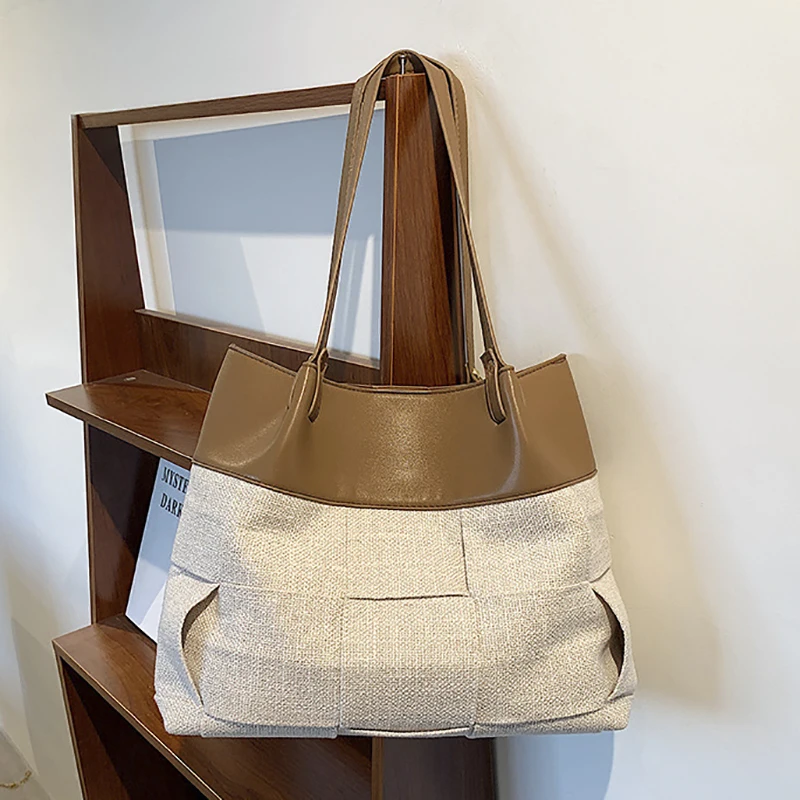 

Вместительная женская сумка-тоут, дизайнерская Повседневная Роскошная зимняя Винтажная сумочка-шоппер из мягкой искусственной кожи на рем...