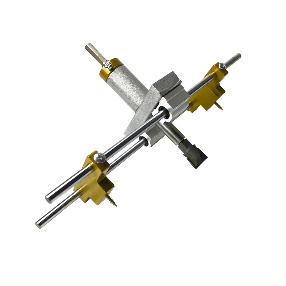 

Carpenter Door Lock Hole Opener Slotter Locksmith Quick Release Fitting Jig Tool