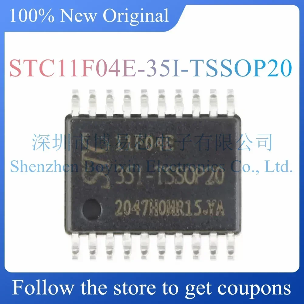 НОВЫЙ STC11F04E-35I-TSSOP20 Оригинал