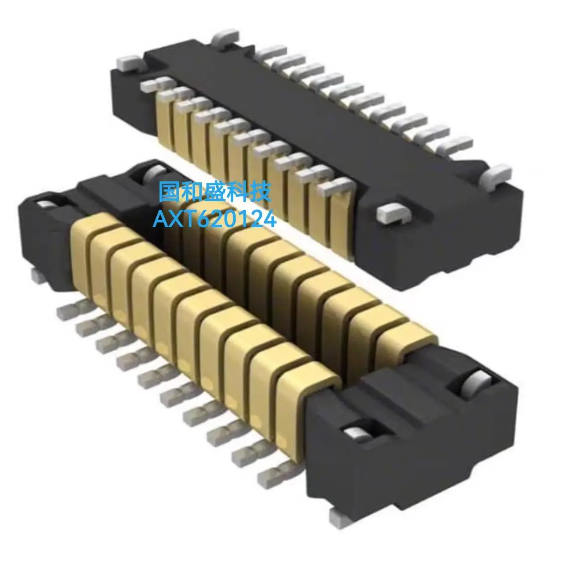 10-0 4 шт. 100% новый CONN HDR 20POS мм SMD