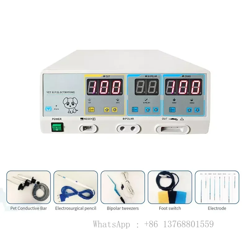200 Вт монопольная и биполярная ветеринарная электрическая машина для домашних