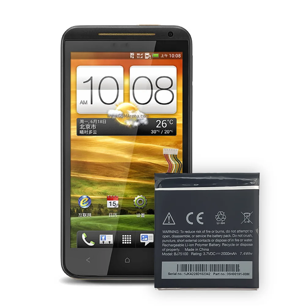 BJ75100 BM35100 аккумулятор подходит для HTC One X S XC XL G23 S720E + S728E 720T X720d X325E X325S - купить по