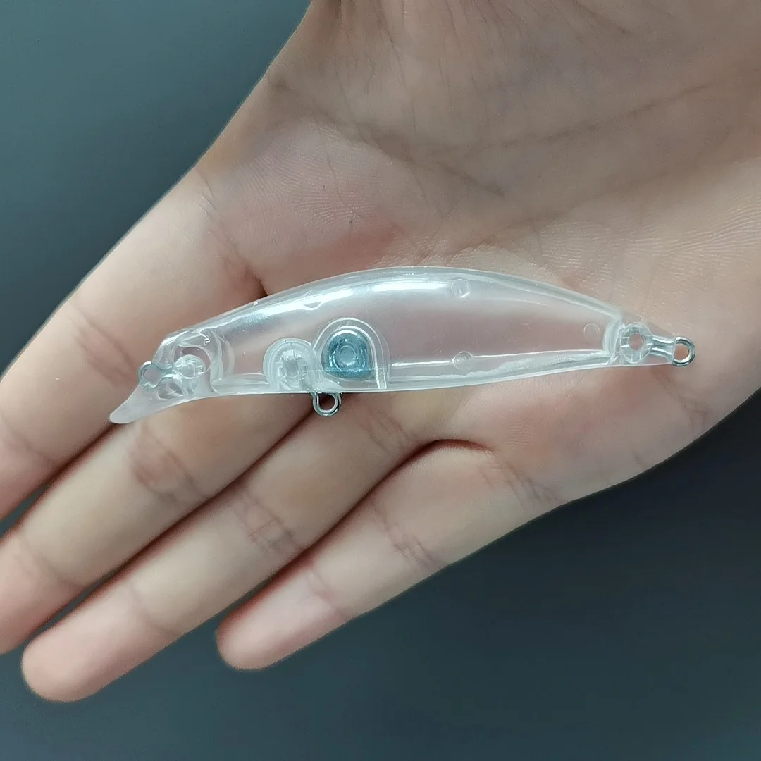 

Japanese Unpainted Sinking Minnow Blank Lure No Hooks No Eyes 7.6g/75mm Swimbait Artificial Fake Hard Bait Pike Trout Tackle