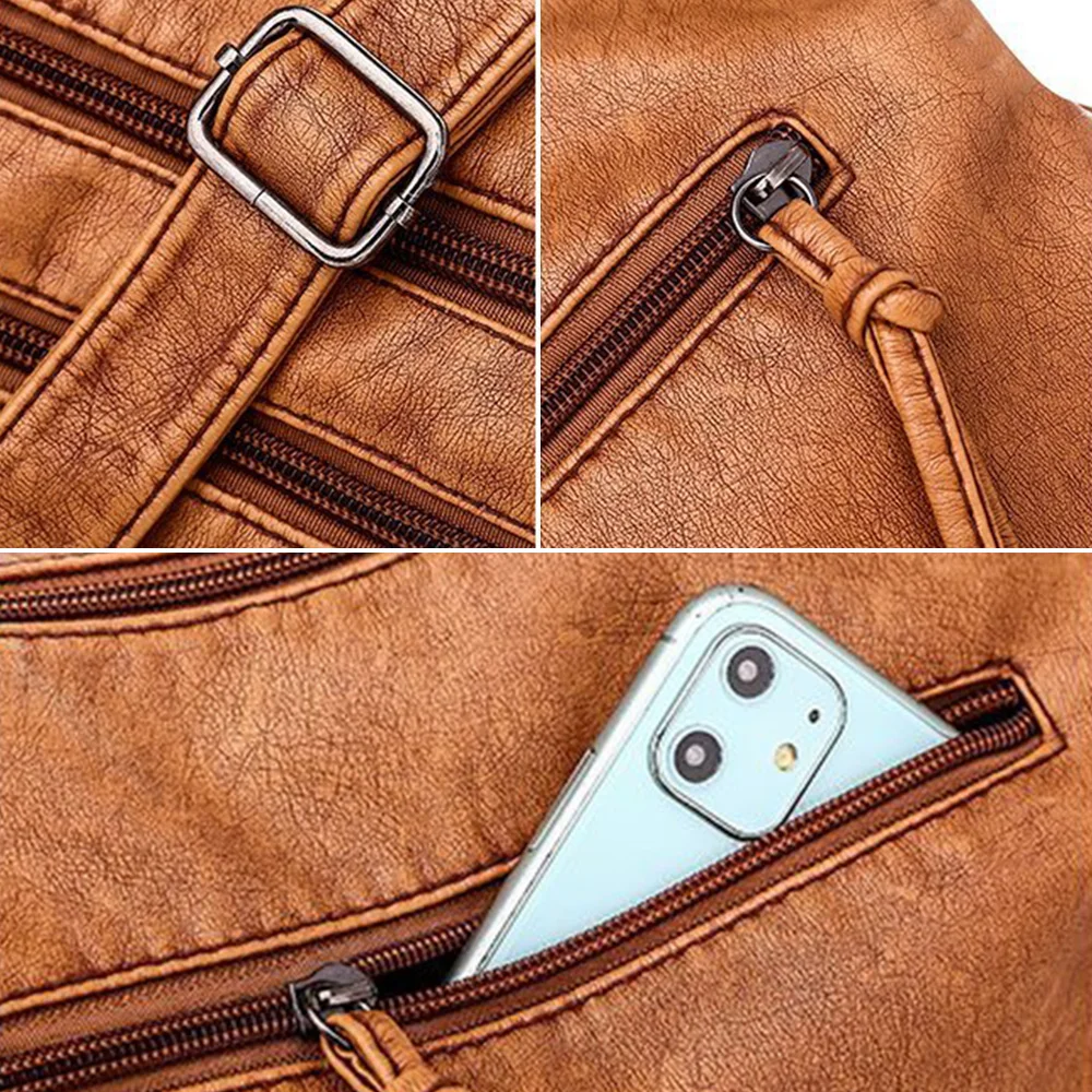 Women Fashion Shoulder Caual Travel Purse Crossbody Lady Cute Side Purse Luxury Bag Mulity Layer Tote Bags For Women