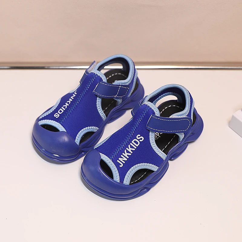 Children Sport Sandals 2022 New Protective Toe Beach Sandalias Kids Unisex Summer Shoes Soft Sole enlarge